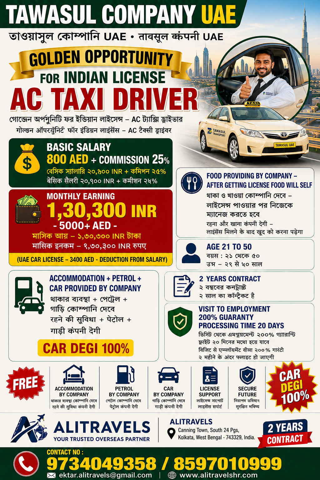 DUBAI JOB VISA